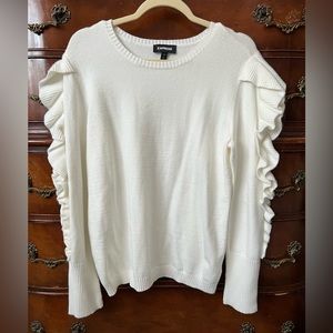 Express Cream Sweater